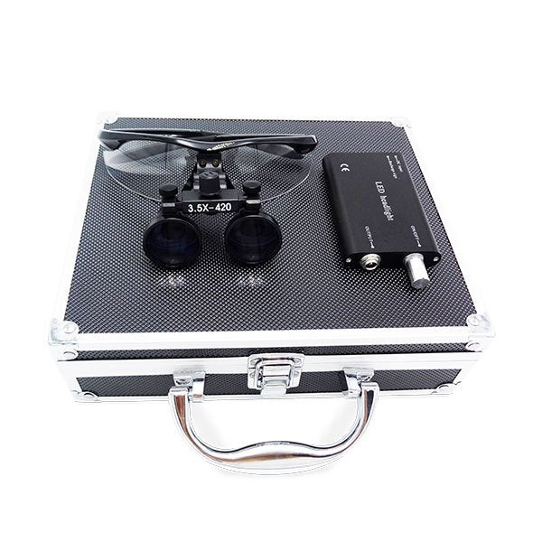 Lupa Binocular Led Machtig