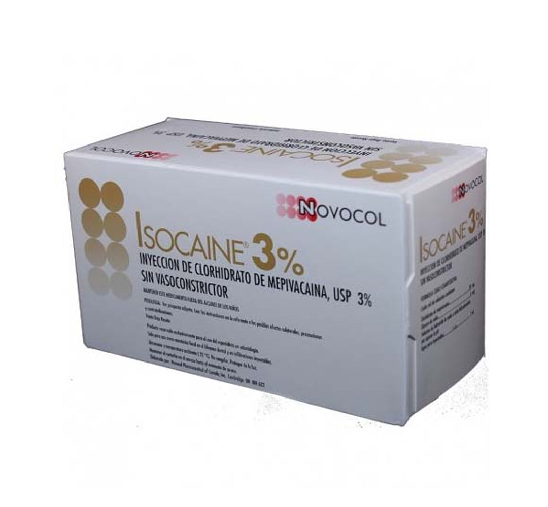 Anestesia Isocaine al 3% - Novocol
