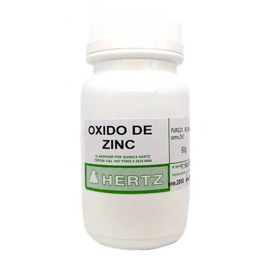 Oxido de Zinc 60g - Hertz