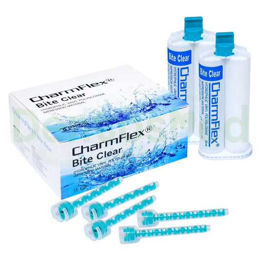 Silicona Adición Registro Mordida Bite Clear CharmFlex - Dentkist