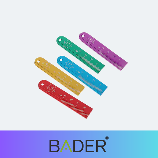 Regla de Endodoncia Metálica