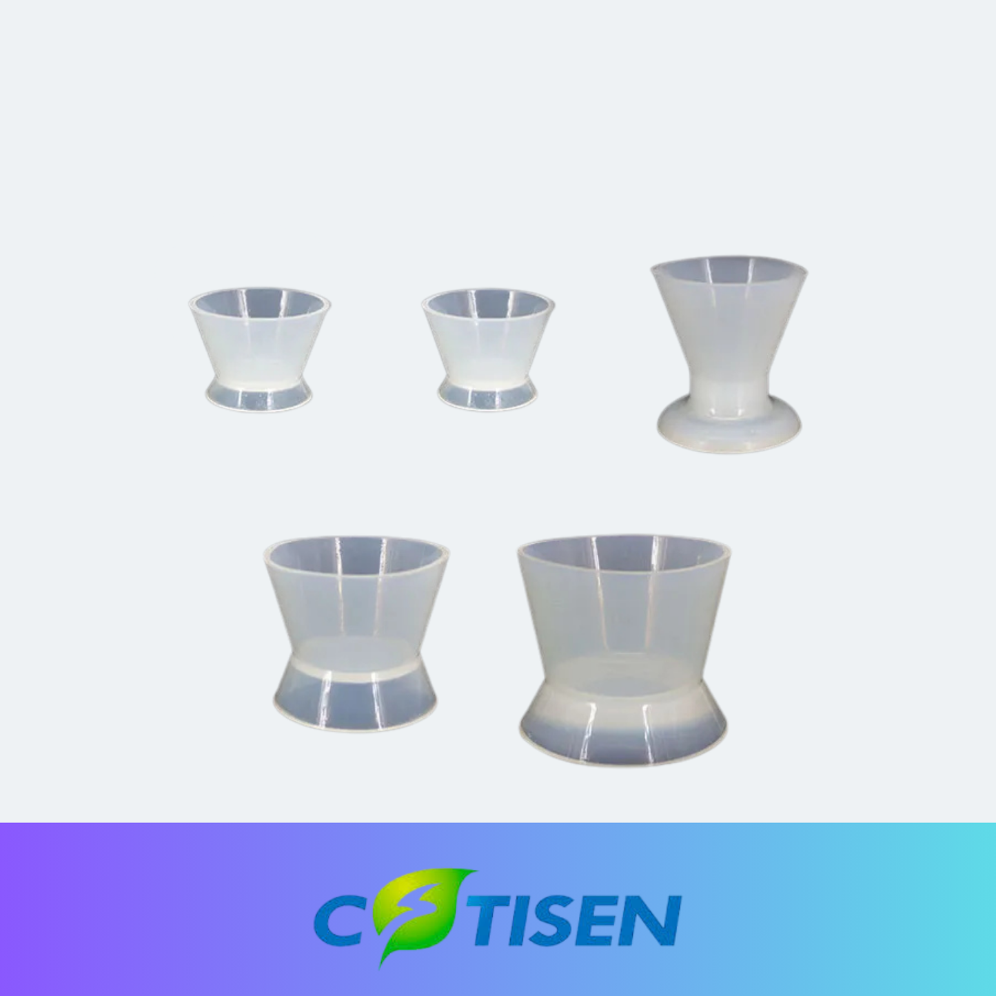 Vasos Dappen de Silicona